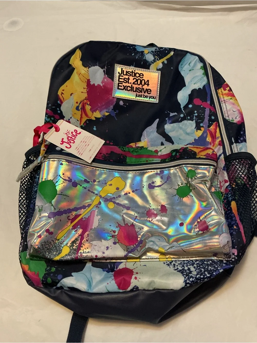NWT Justice backpack and pencil pouch